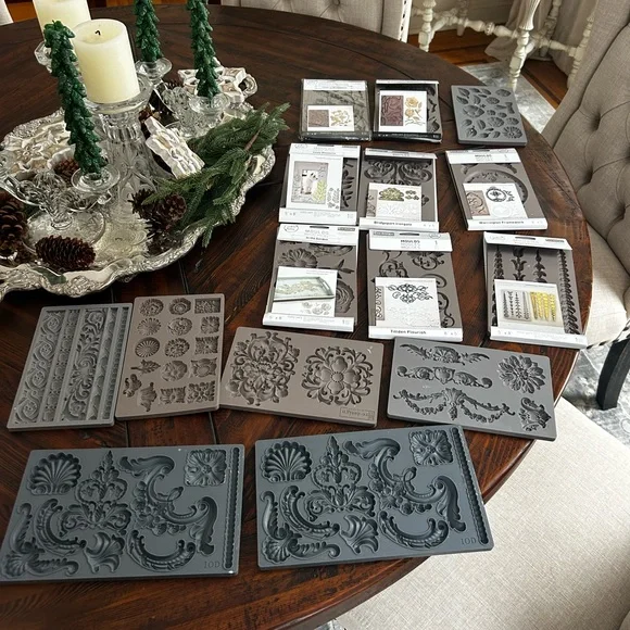 Redesign by Prima “Etruscan Accents” Silicone Mold Decor Design Accents - Picture 3 of 3